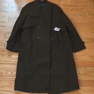 US Army, Men's Double-Breasted Trench Coat, Size 36L NWT